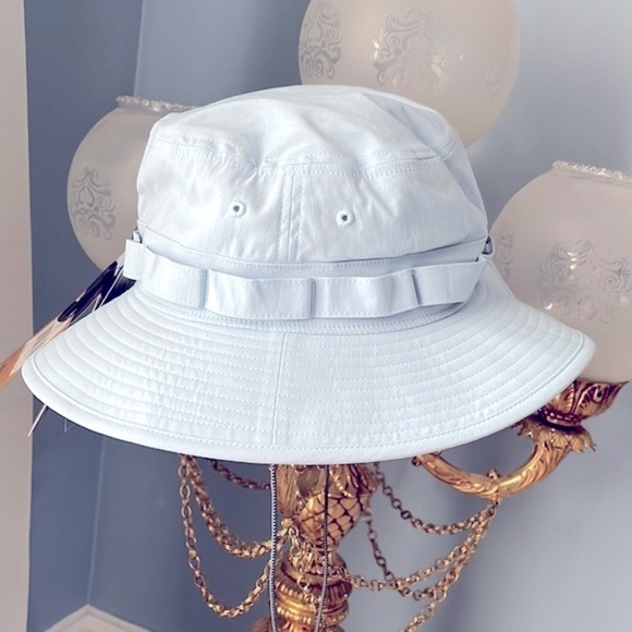 Brand New The North Face Class V Brimmer Bucket Hat Beta Blue UPF 40+ Protection - Picture 10 of 15